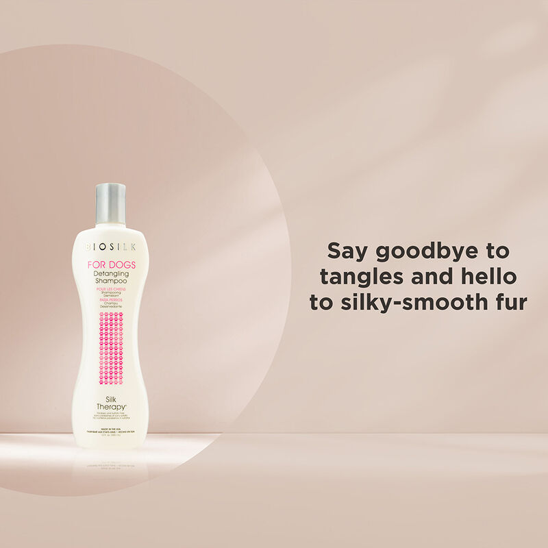 BioSilk For Dogs Detangling Shampoo, , large image number null